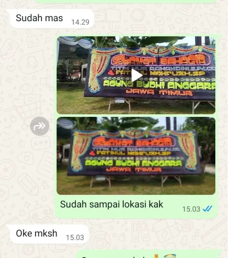Pengiriman Papan Bunga Nambo Jaya