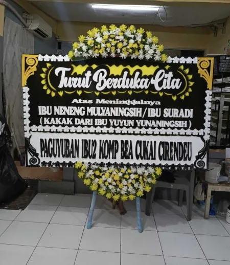 Papan Bunga Duka Nambo Jaya
